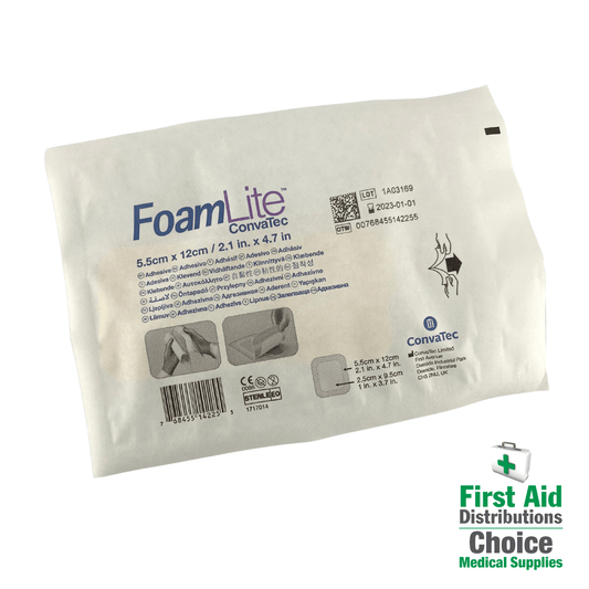 CLEARANCE Foam Lite ConvaTec 5.5cm x 12cm (1) - First Aid Distributions