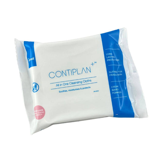 Clinell Contiplan Continence Cleansing Wipes 8 Cloths - First Aid Distributions