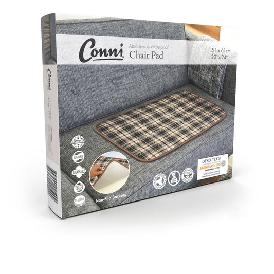 Conni Chair Pad Large - Tartan (1) - First Aid Distributions