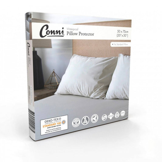 Conni Waterproof Pillow Protector (1) - First Aid Distributions