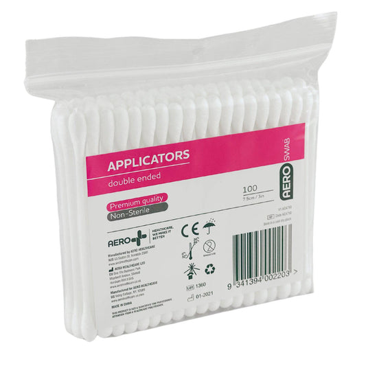 Cotton Bud Applicators - Aero (100) - First Aid Distributions