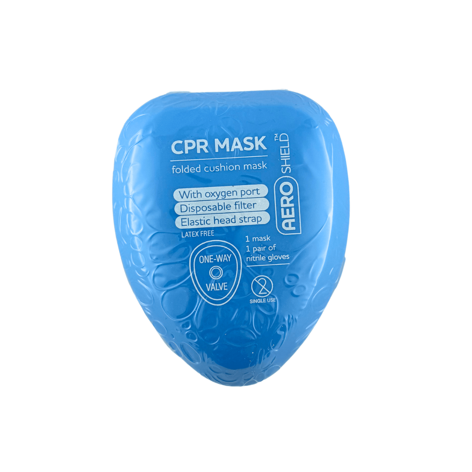 CPR Mask in Hard Case - Aero (1) - First Aid Distributions