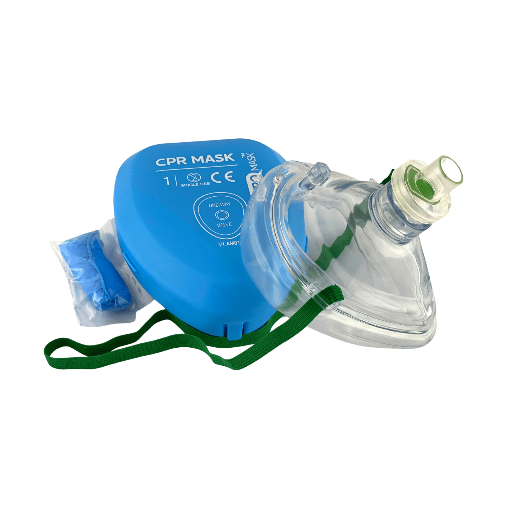 CPR Mask in Hard Case - Aero (1) - First Aid Distributions