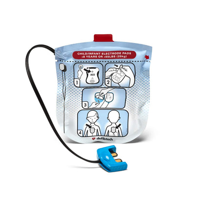 Defibtech Lifeline View Defibrillation Pads (1) - First Aid Distributions