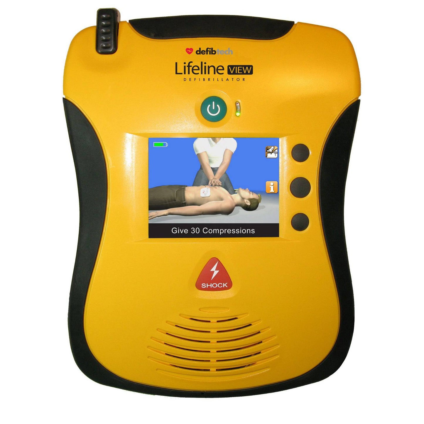 Defibtech Lifeline View Defibrillator with 4yr Battery (1) - First Aid Distributions