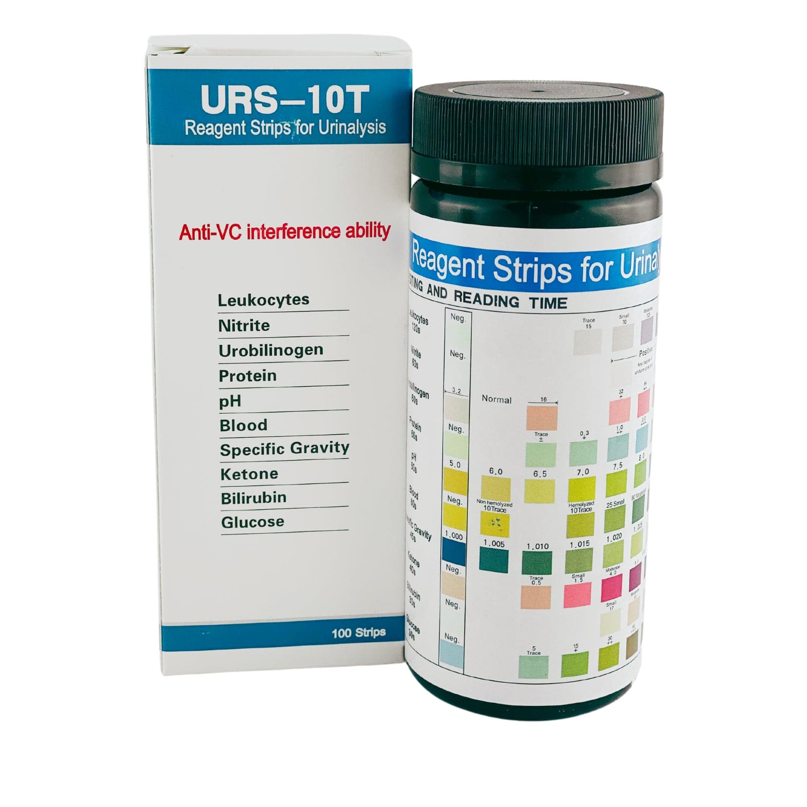 Diascreen Reagent Strips URS-10T (100) - First Aid Distributions