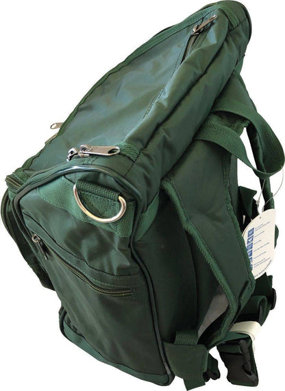 Empty First Aid Backpack Large - Green (1) - First Aid Distributions