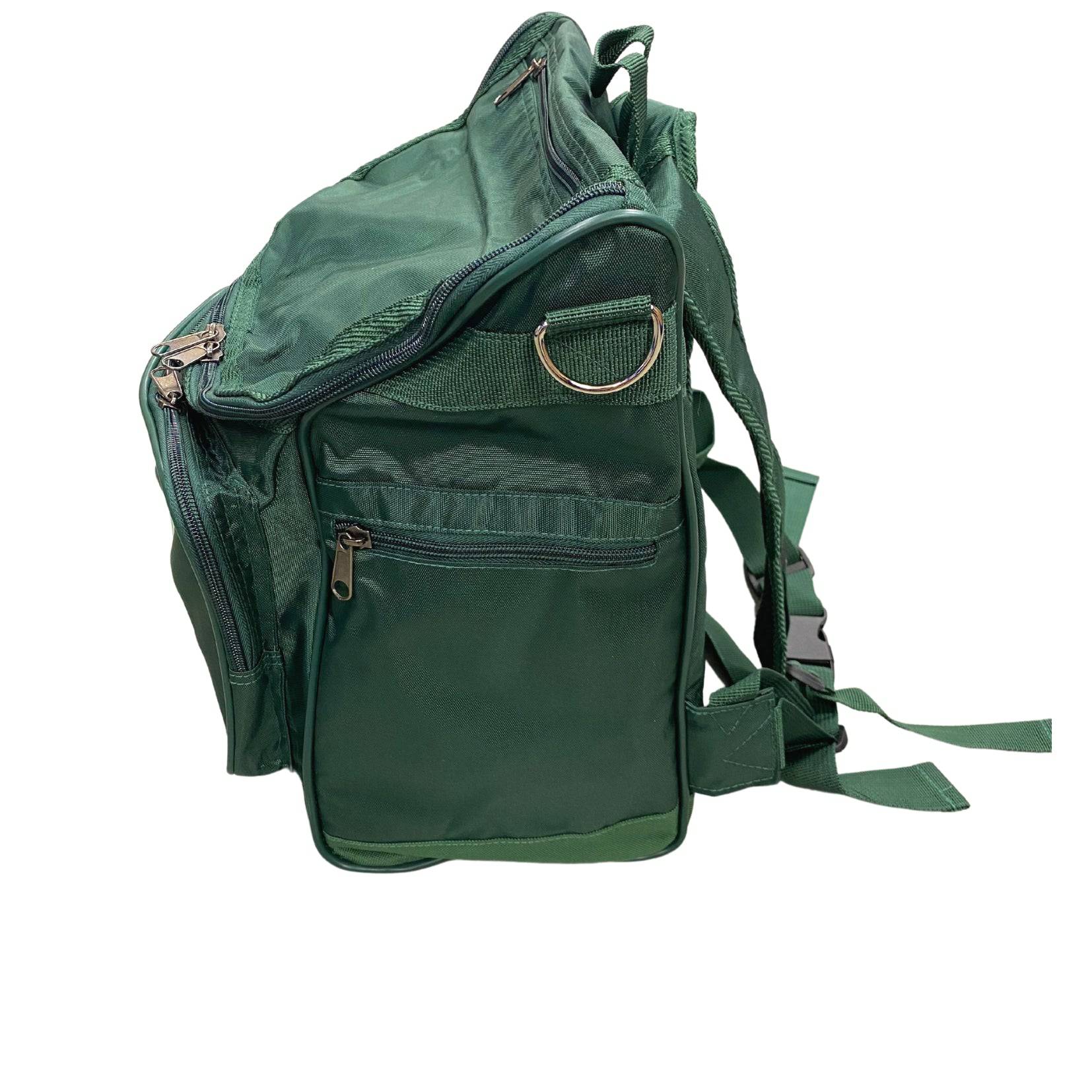 Empty First Aid Backpack Large - Green (1) - First Aid Distributions