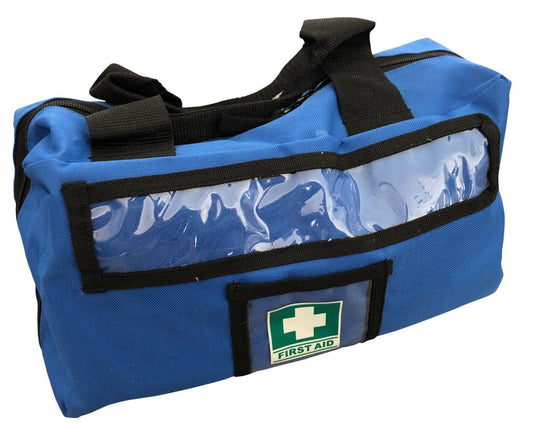 Empty First Aid Bag Large - Blue (1) - First Aid Distributions