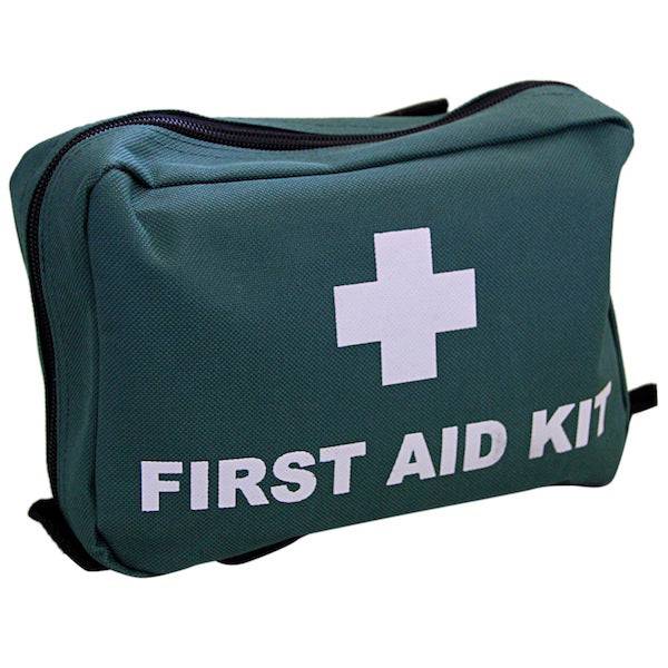 Empty First Aid Bag Small - Green (1) - First Aid Distributions