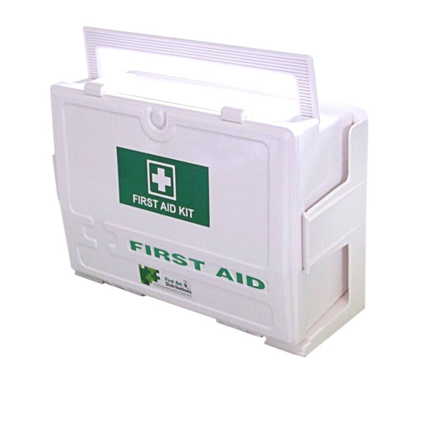 Empty First Aid Box Plastic - Dust & Water Resistant Wall Mountable Marine (1) - First Aid Distributions