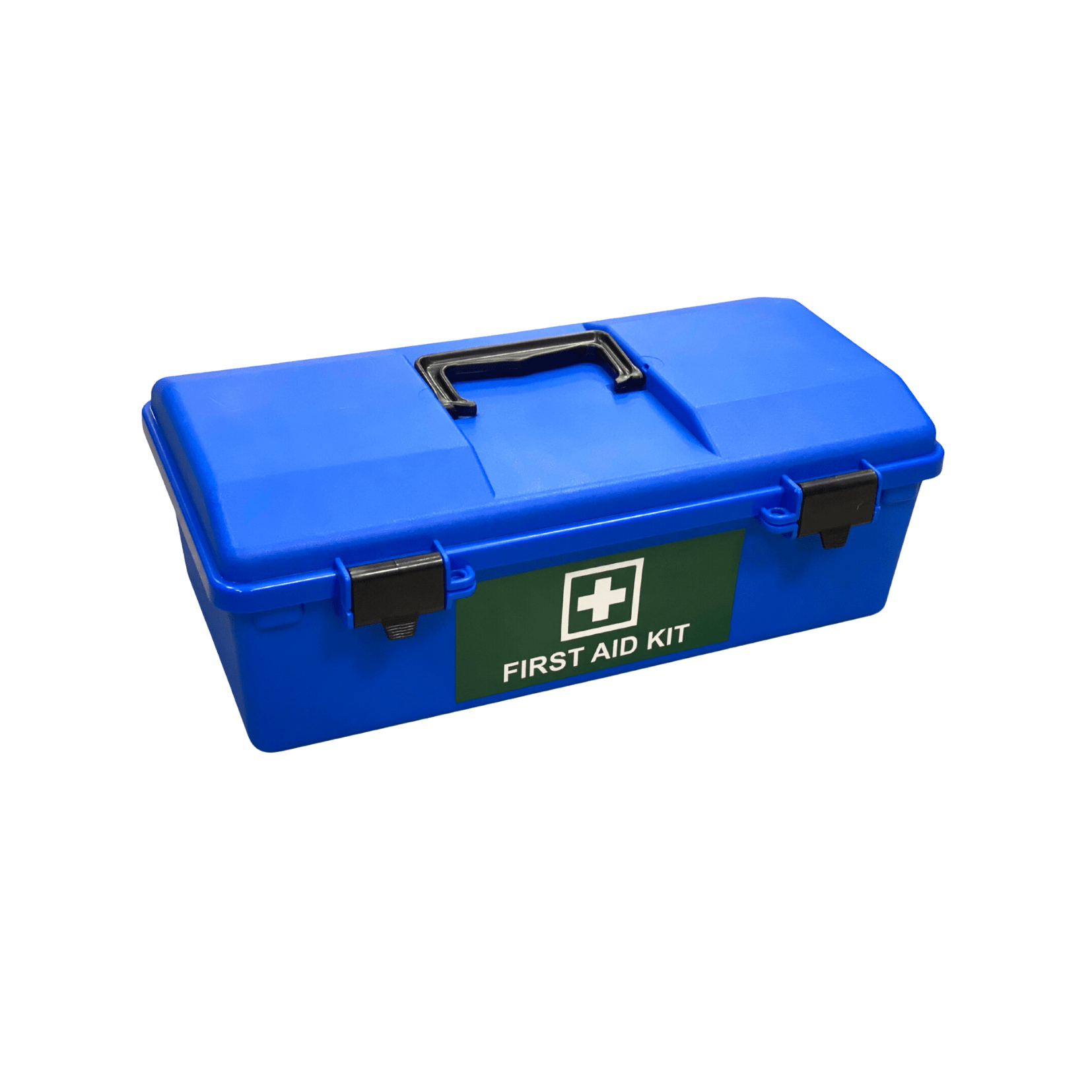 Empty First Aid Box Portable - Blue Lift Out Tray (1) - First Aid Distributions