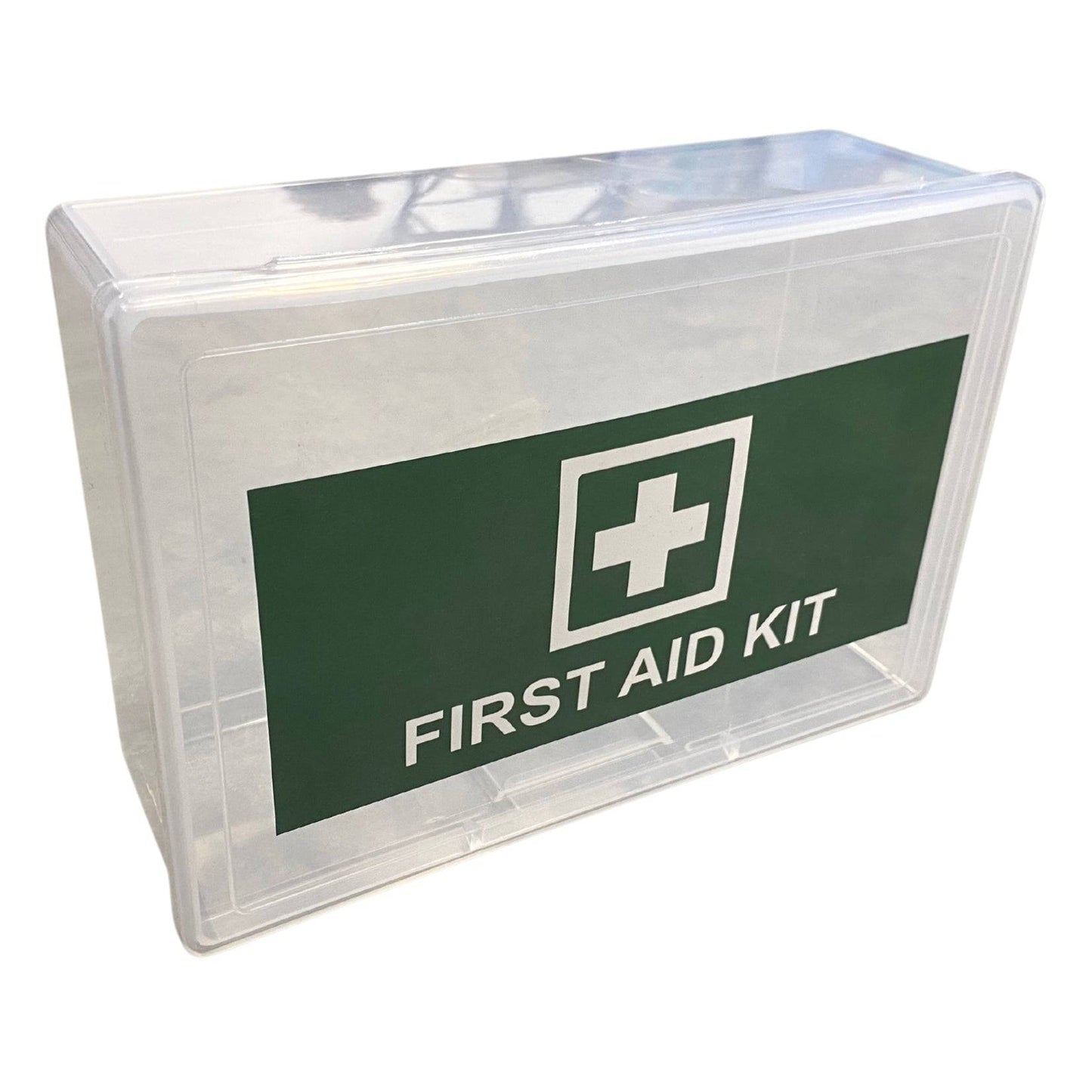 Empty First Aid Box Small - Clear (1) - First Aid Distributions