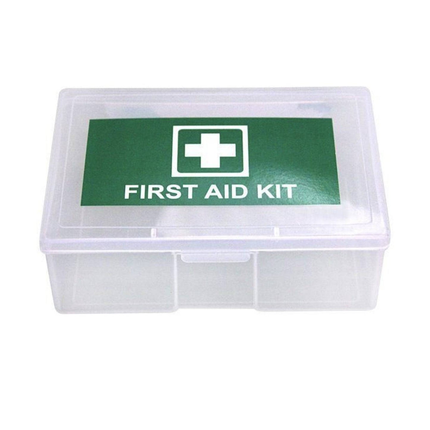 Empty First Aid Box Small - Clear (1) - First Aid Distributions