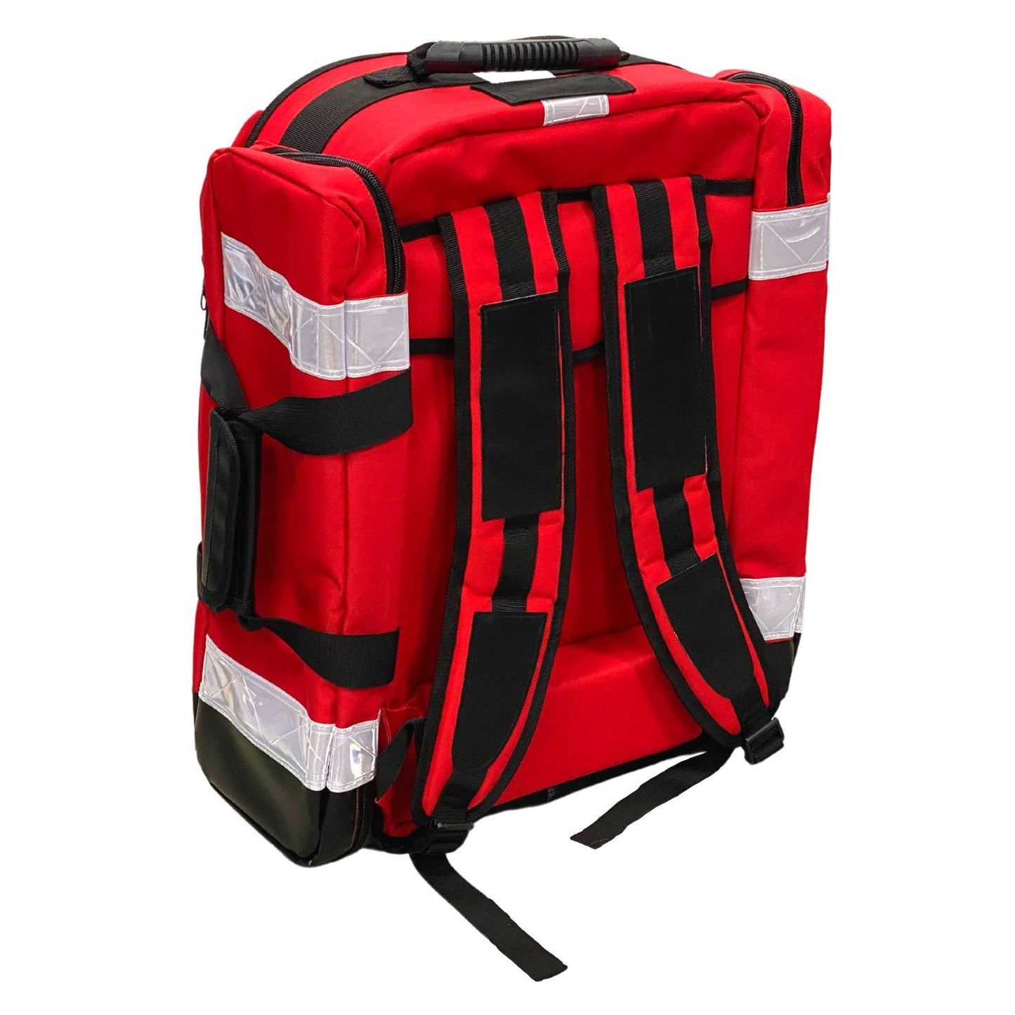 Empty First Aid Trauma Backpack - Red (1) - First Aid Distributions