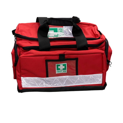 Empty First Aid Trauma Bag - Red (1) - First Aid Distributions