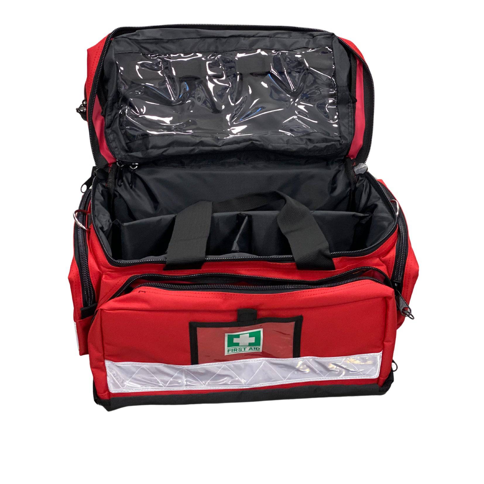 Empty First Aid Trauma Bag - Red (1) - First Aid Distributions