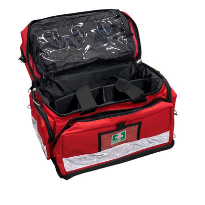 Empty First Aid Trauma Bag - Red (1) - First Aid Distributions