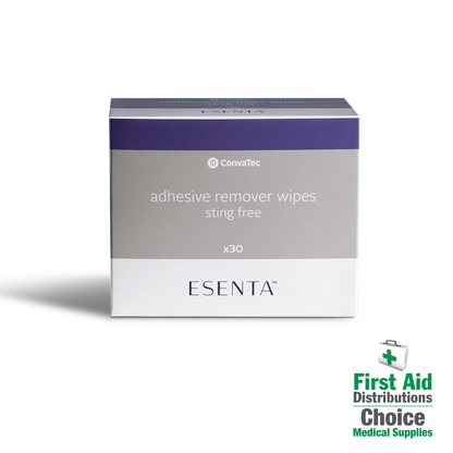 Esenta Adhesive Remover Wipe (30) - First Aid Distributions