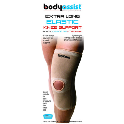 Extra Long Elastic Knee Support - Body Assist (1) - First Aid Distributions