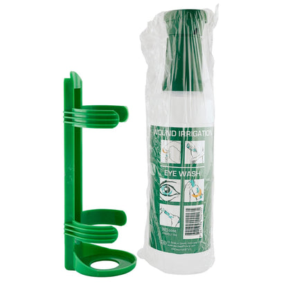 Eye Wash Irrigation 500ml Bottle Bracket (1) - First Aid Distributions