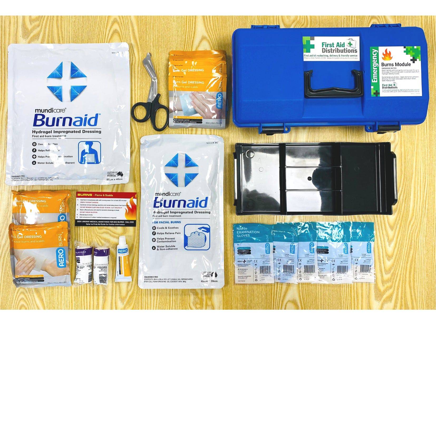 First Aid Kit - Burn Large Industrial - First Aid Distributions