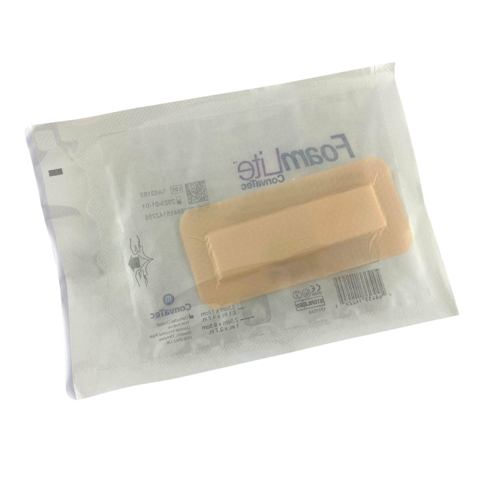 Foam Lite ConvaTec 5.5cm x 12cm (1) - First Aid Distributions