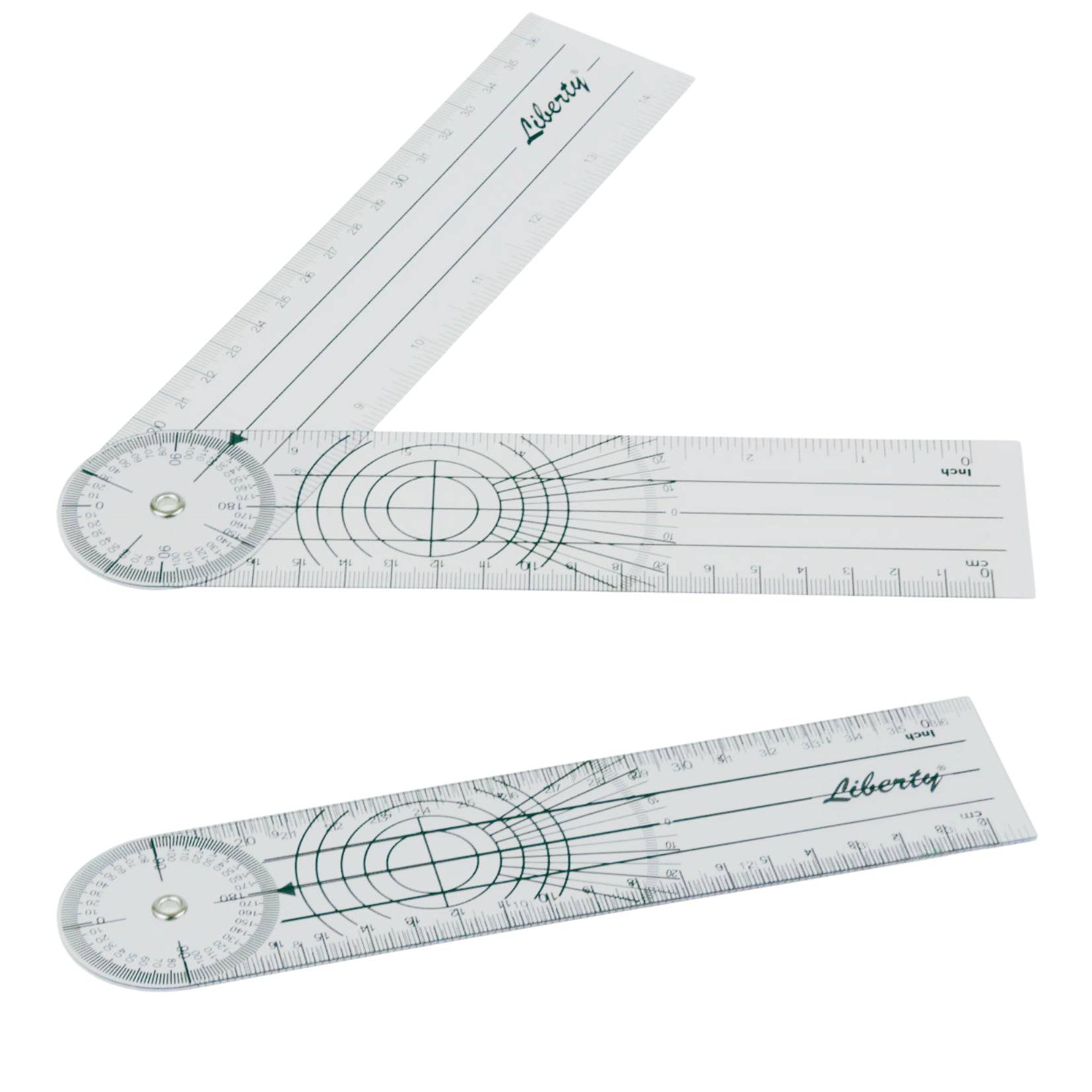 Goniometer Plastic 180 Degree 19cm (1) - First Aid Distributions