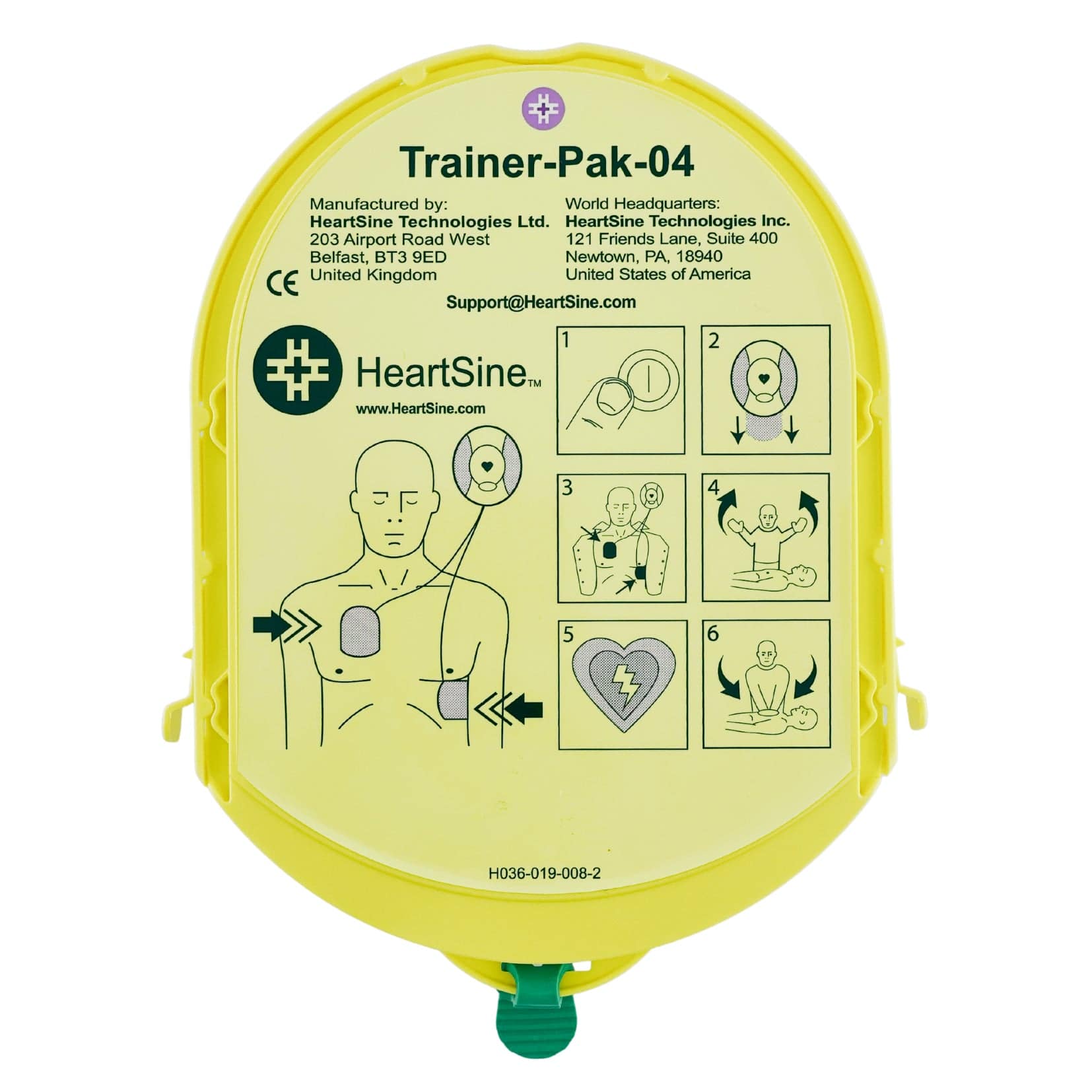 HeartSine Samaritan Pad-Pak - TRAINER (1) - First Aid Distributions