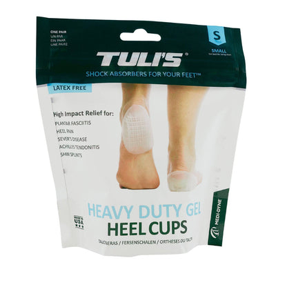 Heavy Duty Gel Heel Cups - Tuli's (1) - First Aid Distributions