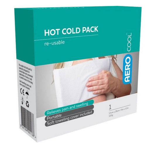 Hot Cold Pack Reusable with Cover - Aero (1) - First Aid Distributions