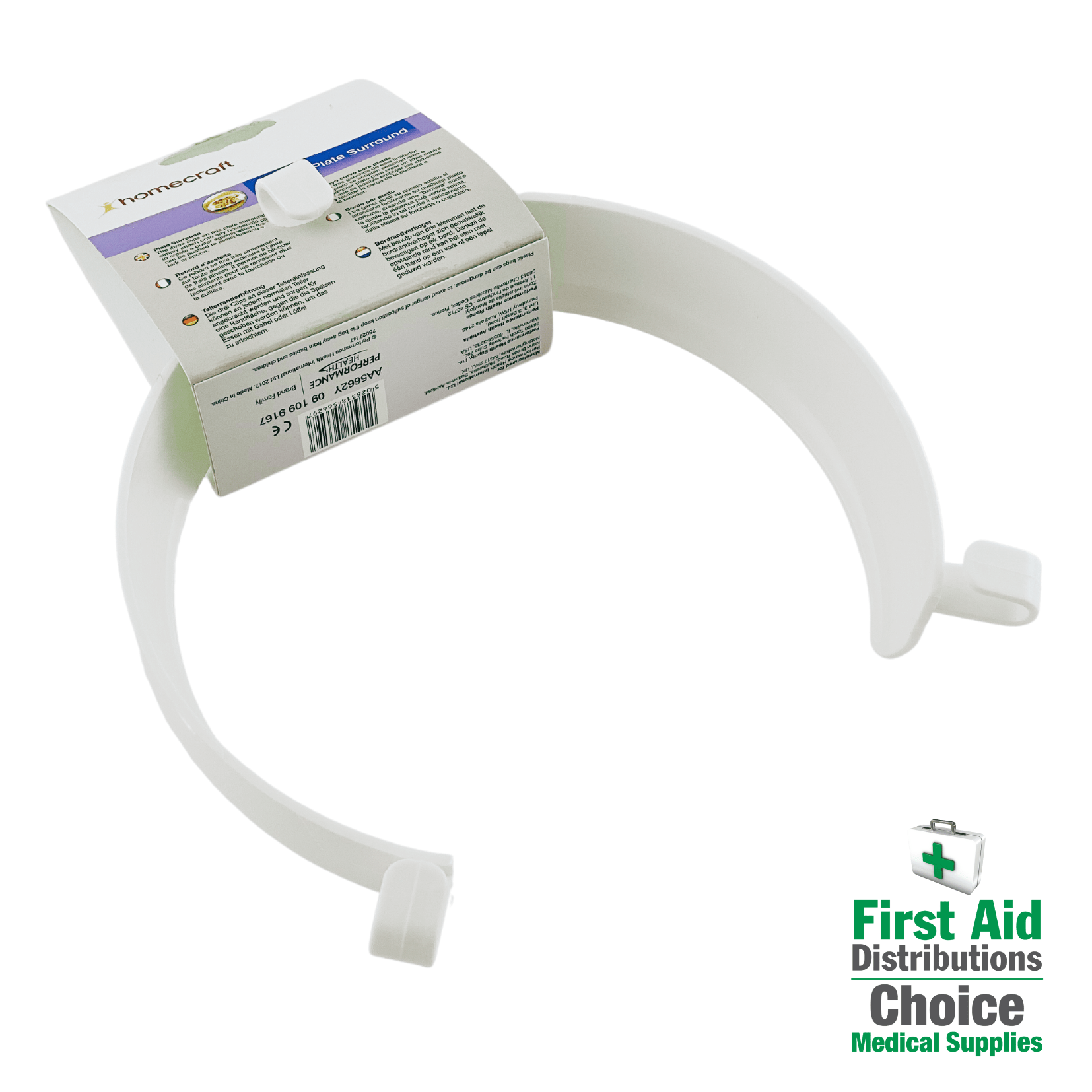 Incurve Plate Surround (1) - First Aid Distributions