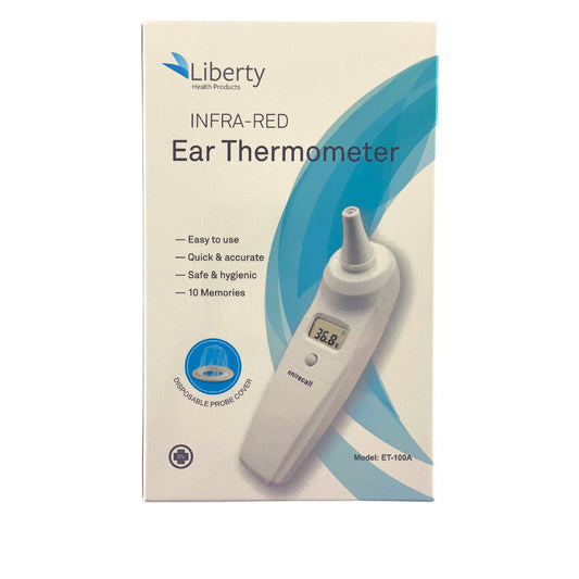 Infra Red Tympanic Ear Thermometer - Liberty (1) - First Aid Distributions