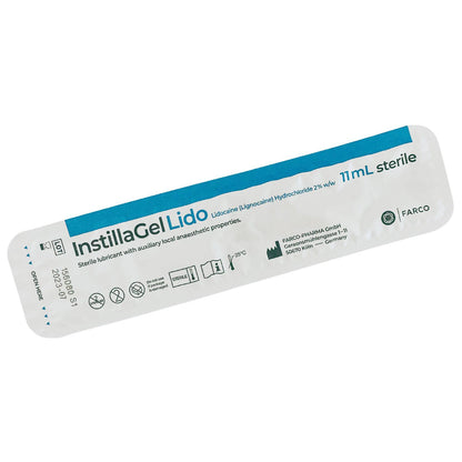 InstillaGel Lido Catheter Lubricant 11ml - First Aid Distributions