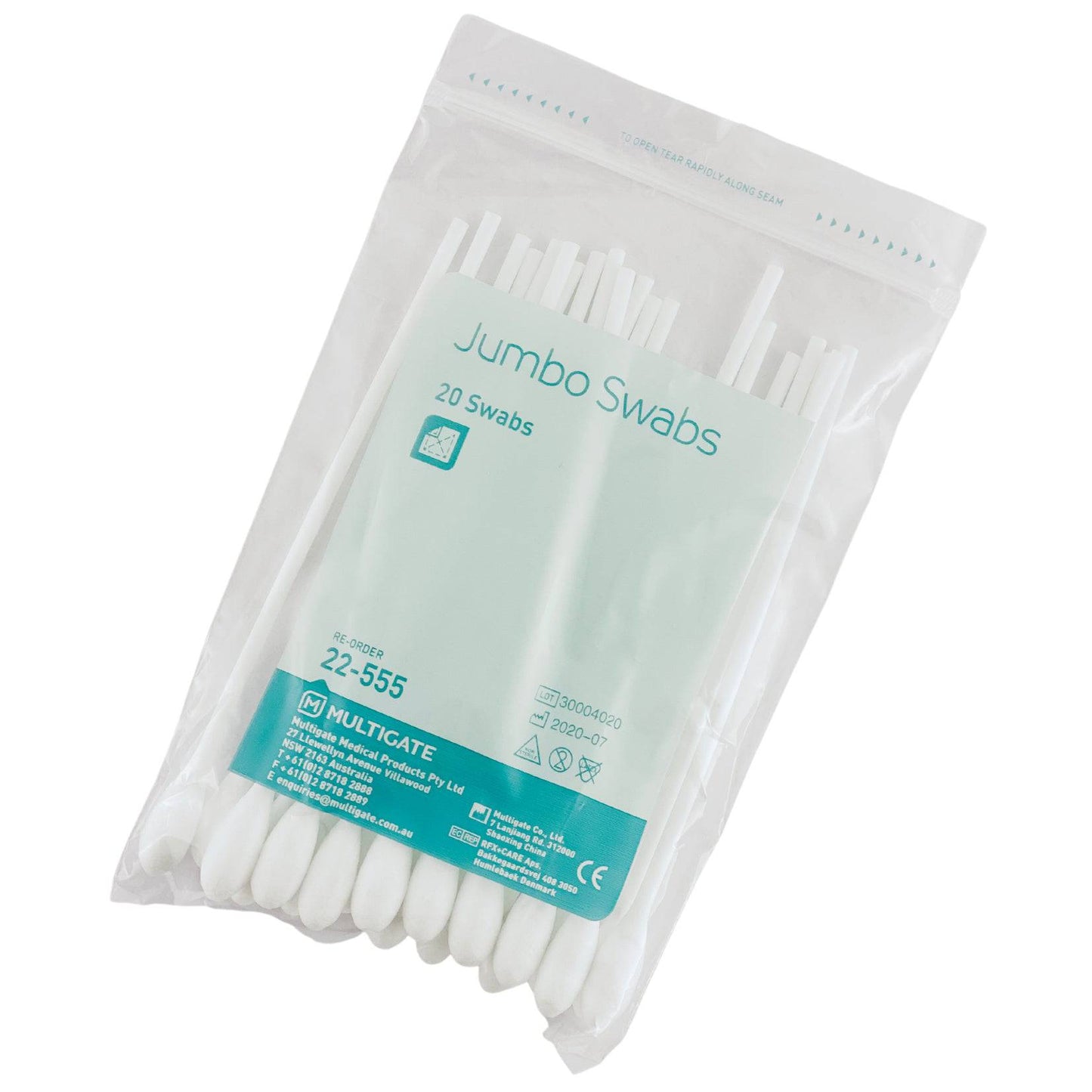 Jumbo Cotton Swabs (20) - First Aid Distributions