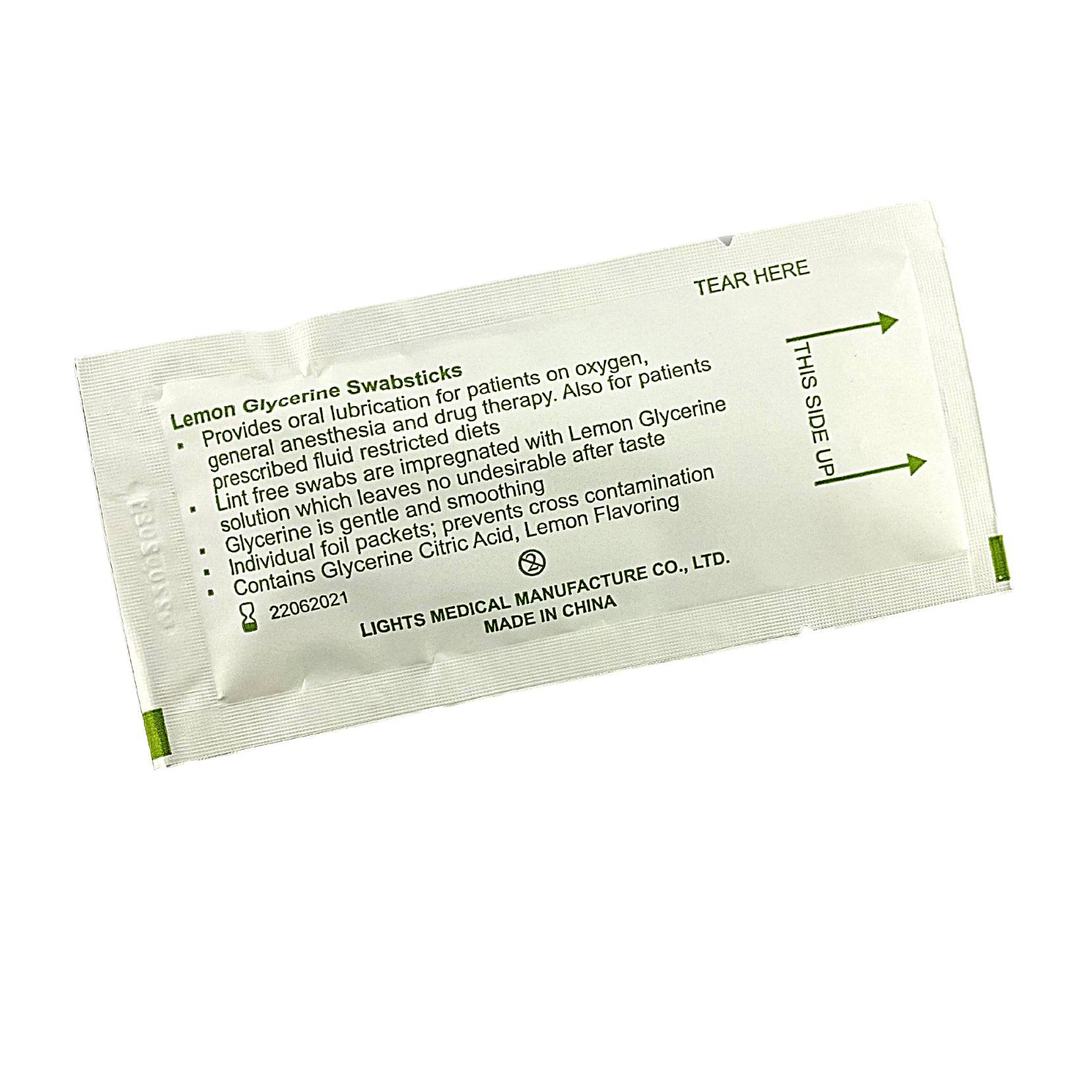 Lemon Glycerine Swabsticks (3) - First Aid Distributions