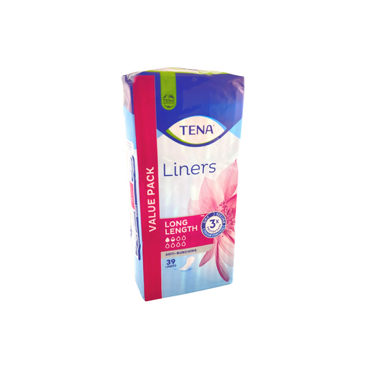 Tena Long Liner 1.5 drops Pk 39