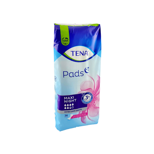 Tena Pads Maxi Night Extra Long Length - First Aid Distributions