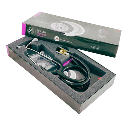 Littmann Classic III Stethoscope - Black with Copper Stem (1) - First Aid Distributions