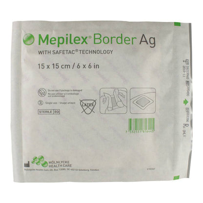 Mepilex Border Ag Silver Dressing (1) - First Aid Distributions