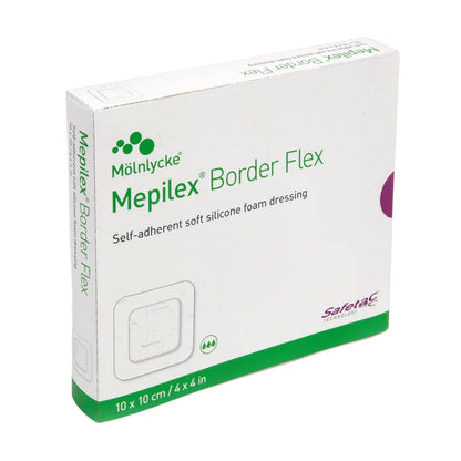 Mepilex Border Flex 10cm x 10cm Box (10) - First Aid Distributions