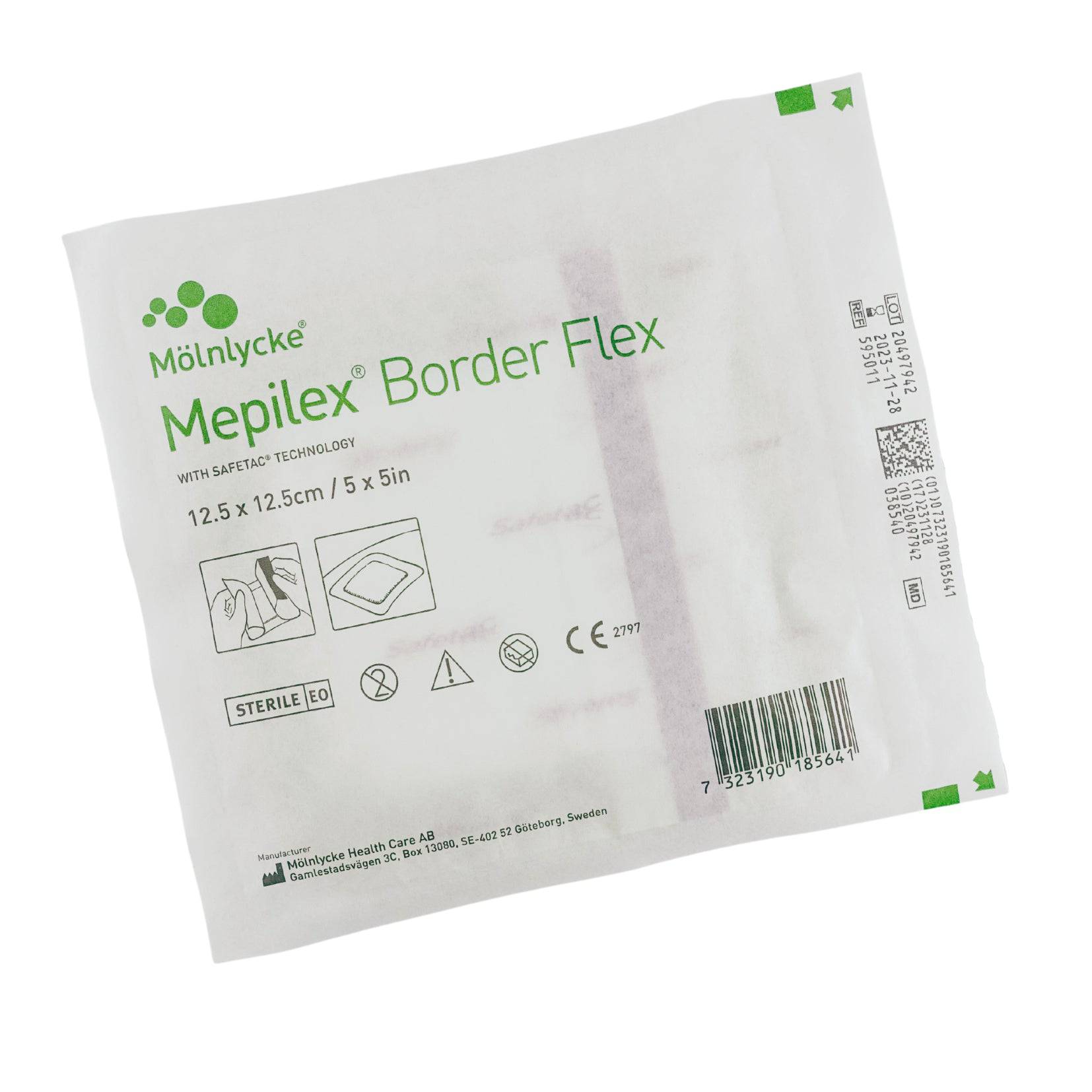 Mepilex Border Flex 12.5cm x 12.5cm Box (10) - First Aid Distributions