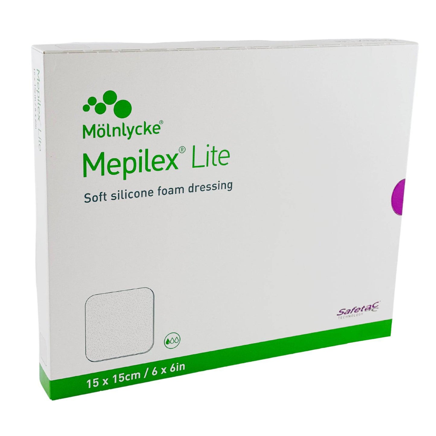 Mepilex Lite 15cm x 15cm Box (5) - First Aid Distributions