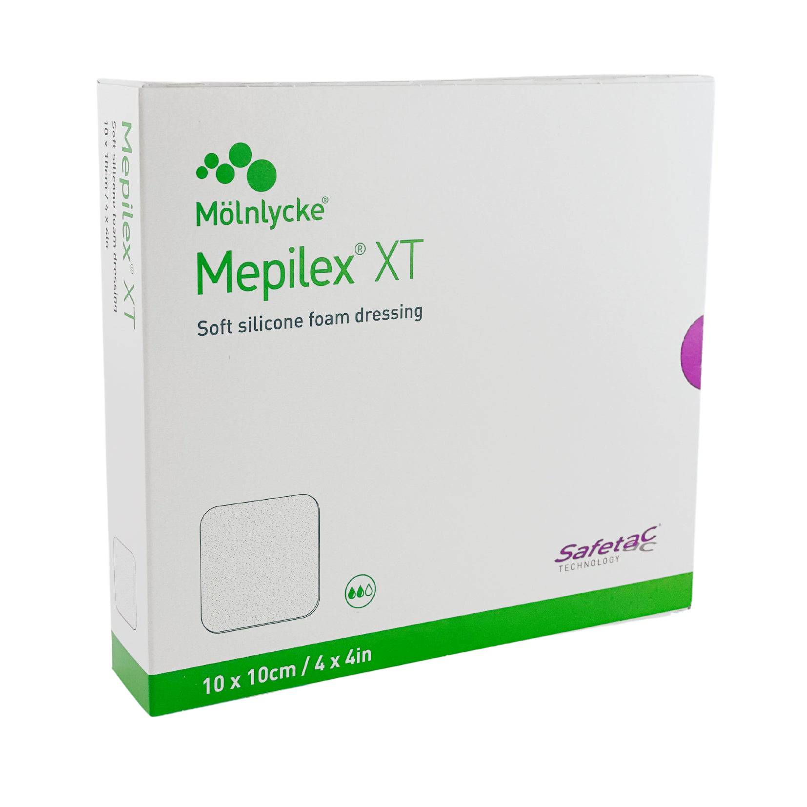 Mepilex XT Foam Dressing 10cm x 10cm Box (5) - First Aid Distributions