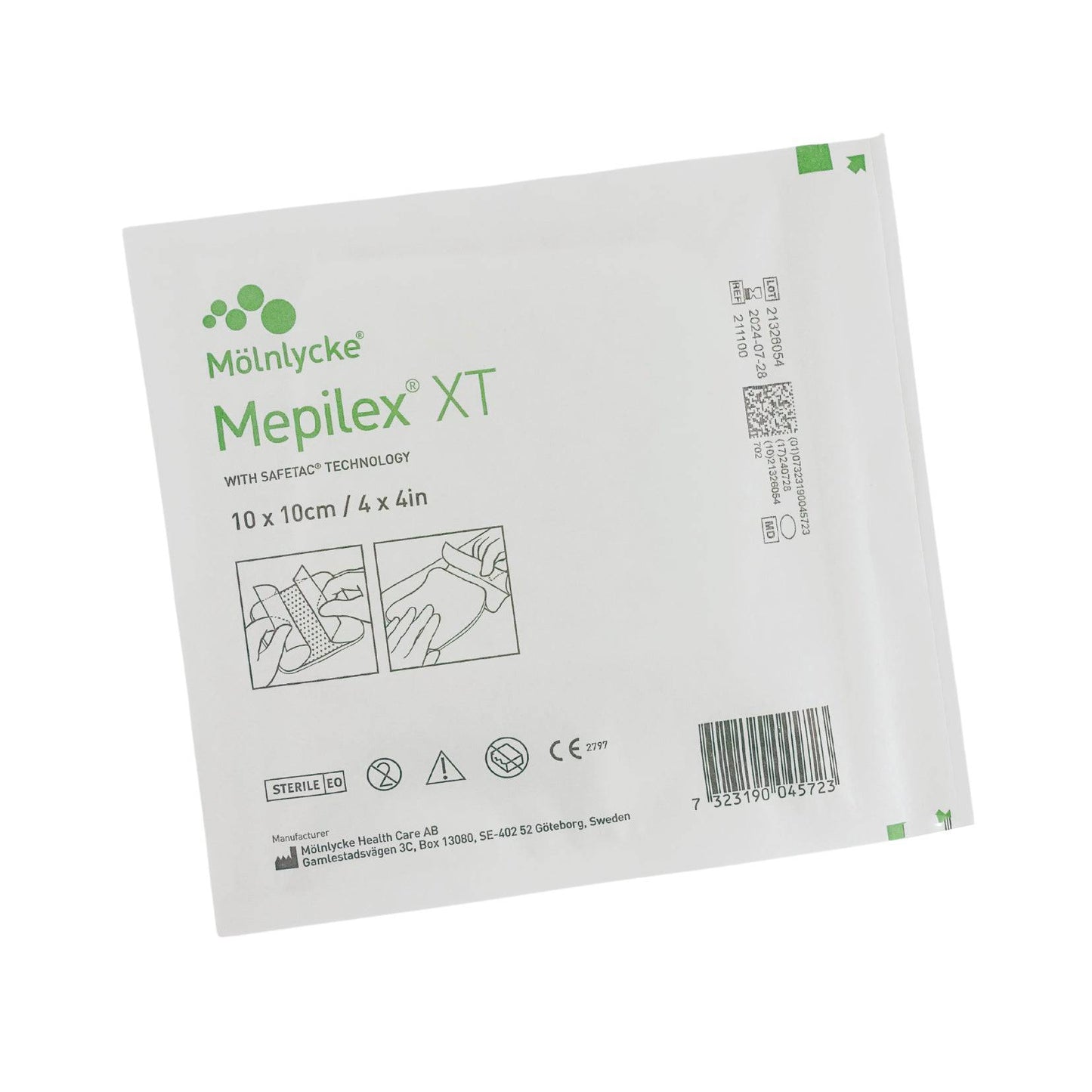 Mepilex XT Foam Dressing 10cm x 10cm Box (5) - First Aid Distributions