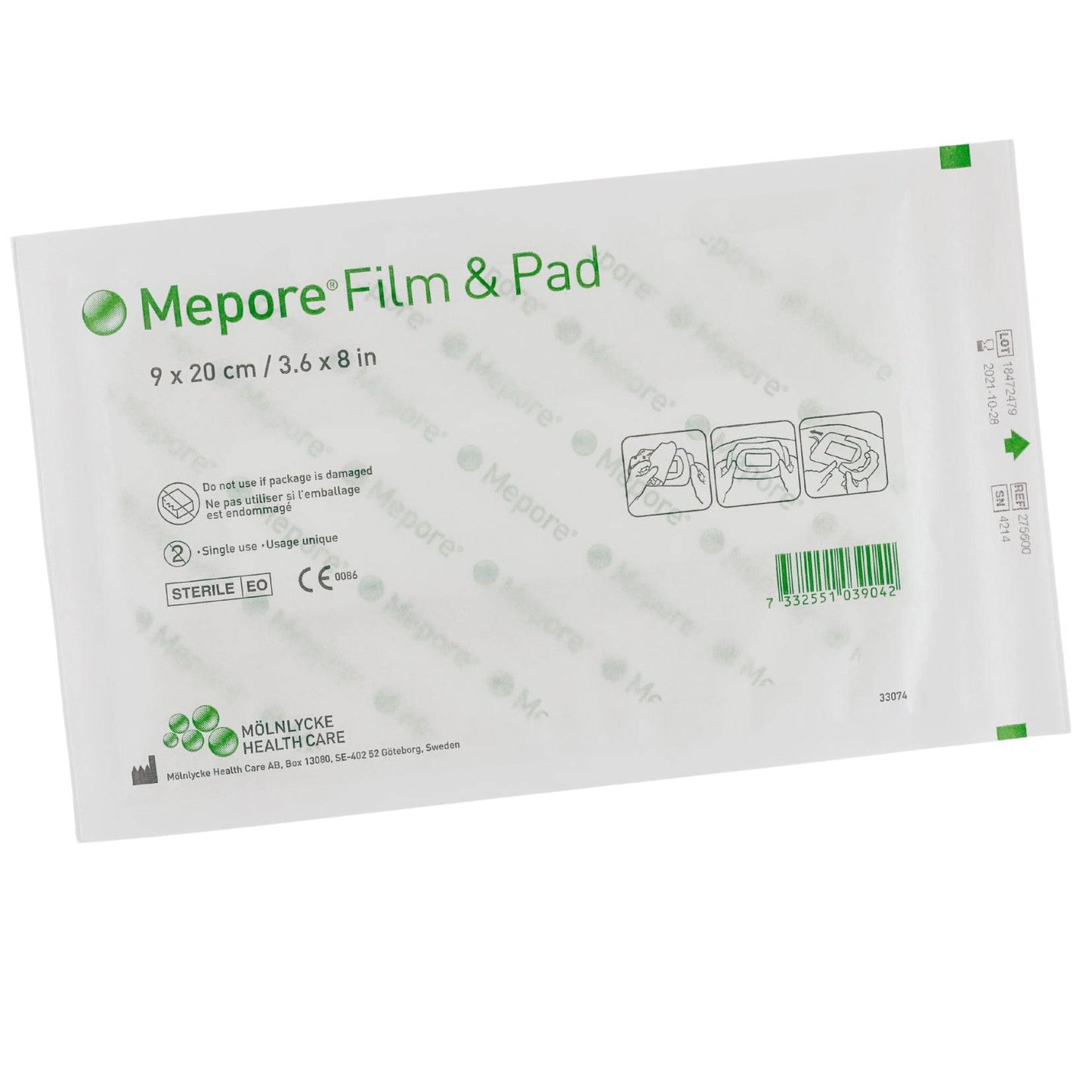 Mepore Film & Pad Dressing (1) - First Aid Distributions