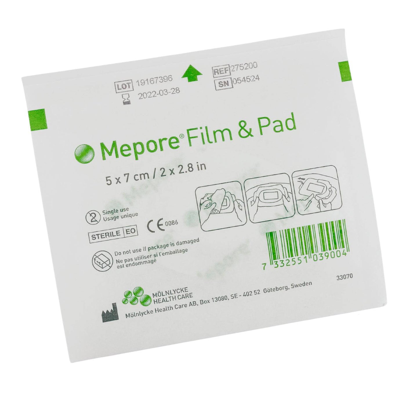 Mepore Film & Pad Dressing (1) - First Aid Distributions