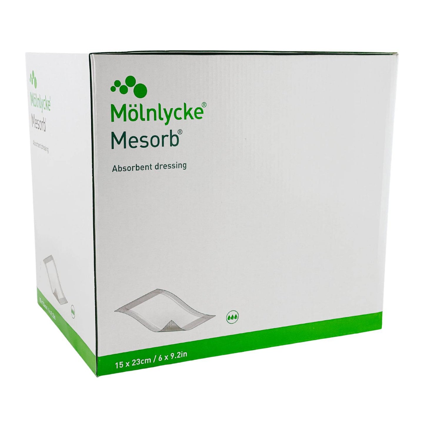 Mesorb Wound Dressing 15cm x 23cm Box (50) - First Aid Distributions