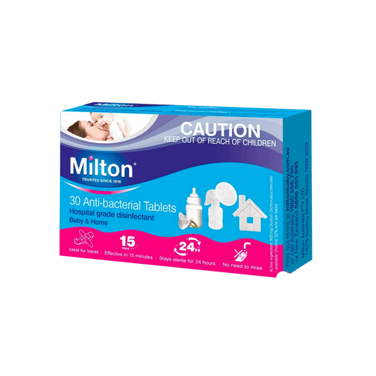 Milton Antibacterial Tablets (30) - First Aid Distributions