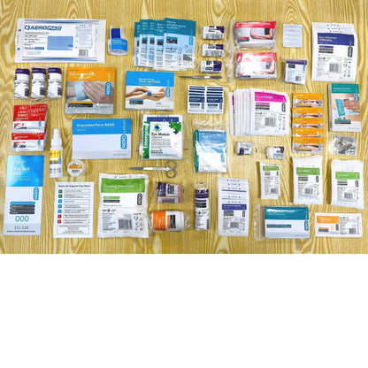 Model 21 BLUE National Workplace First Aid Kit - Small Portable - First Aid Distributions